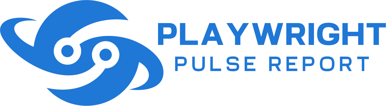 Playwright Pulse Report Banner